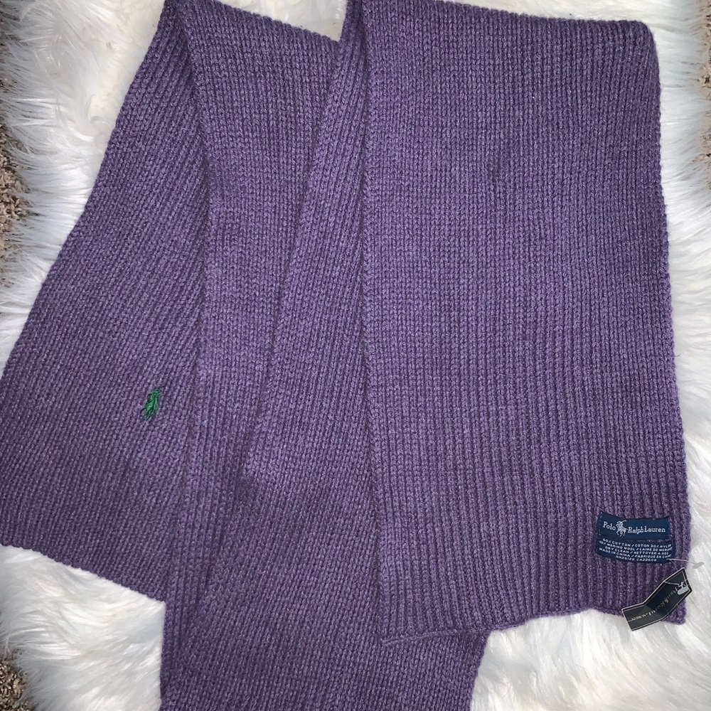 Purple Polo Scarf